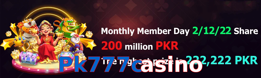 Pk777casino game feature